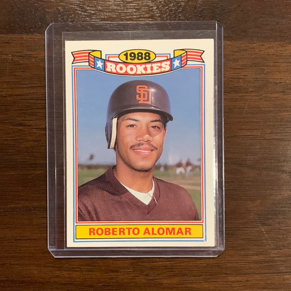 Roberto Alomar 1988 Rookie Card #1 of 22